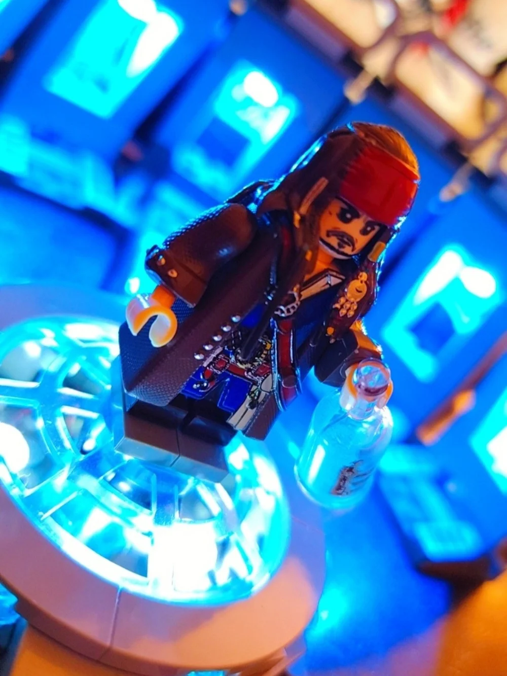 Jack Sparrow Pirates Of The Caribbean Minifigure Lego Compatible